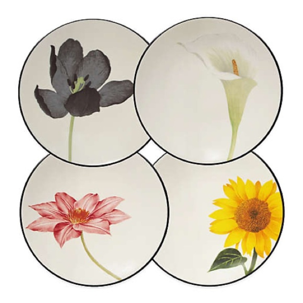 Noritake Color Wave Appetizer Plates and Mini Bowl Set
